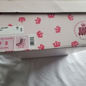 Juicy Couture Pink Boots